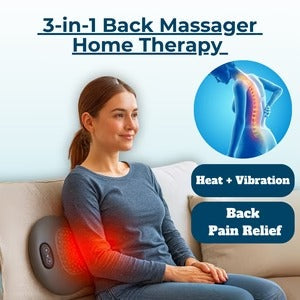 PureHabits ReliefPro™ 3-in-1 Back Massager
