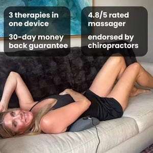PureHabits ReliefPro™ 3-in-1 Back Massager